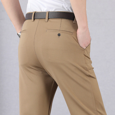 Pantalón clásico informal de gran elasticidad para hombre