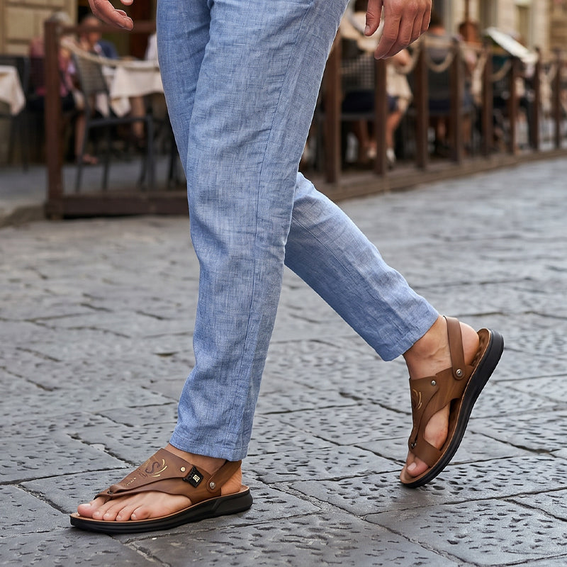 Sandalias y pantuflas convertibles 2 en 1 para hombre