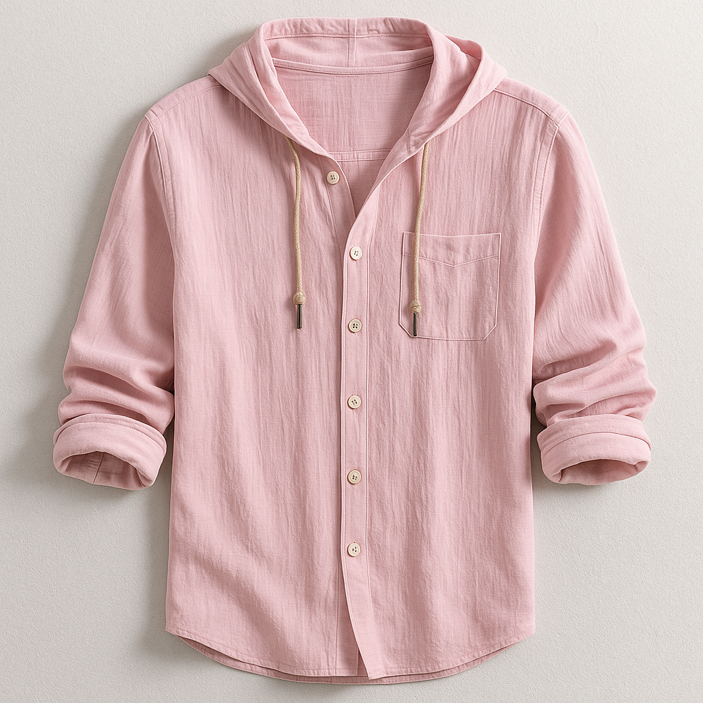 Camisa de lujo con capucha