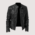 Chaqueta de cuero premium elegante para hombre