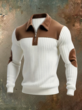 LARS | JERSEY DE PUNTO INFORMAL CON CREMALLERA