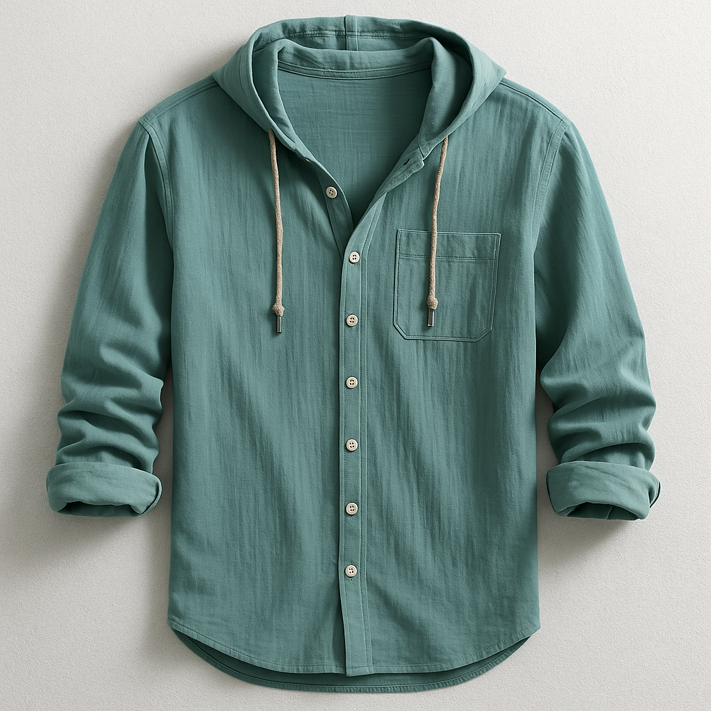 Camisa de lujo con capucha