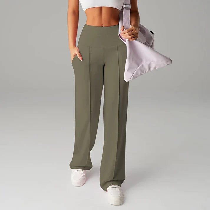 Alba – Pantalón recto de corte amplio