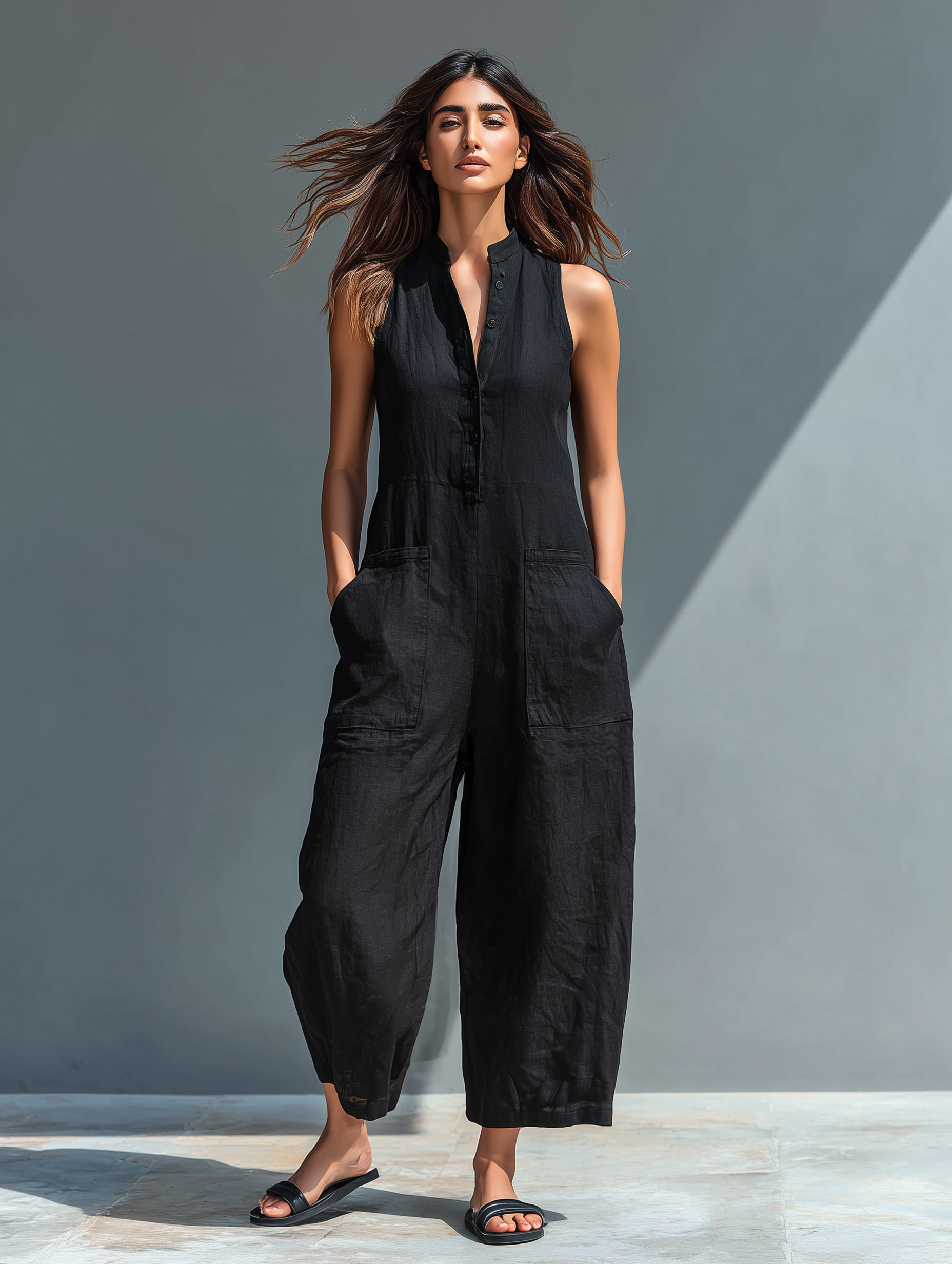 Adele | Mono Fluido con Bolsillos