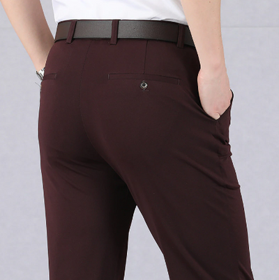 Pantalón clásico informal de gran elasticidad para hombre