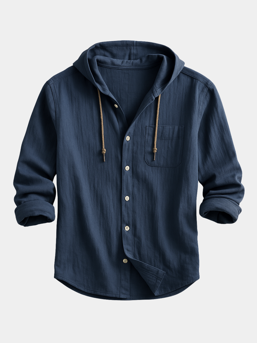 Camisa de lujo con capucha