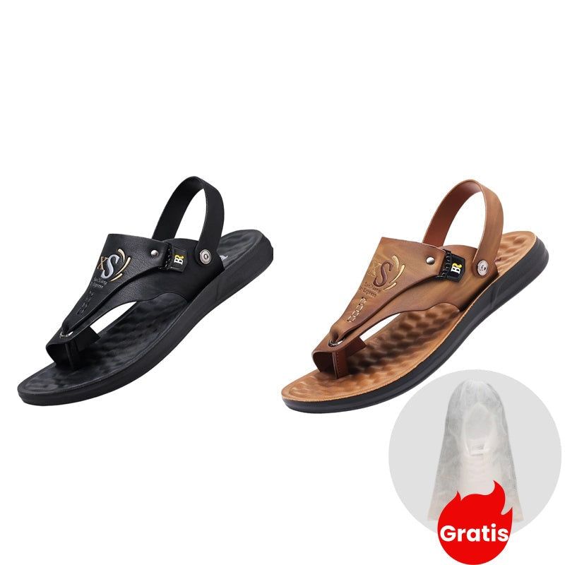 Sandalias y pantuflas convertibles 2 en 1 para hombre