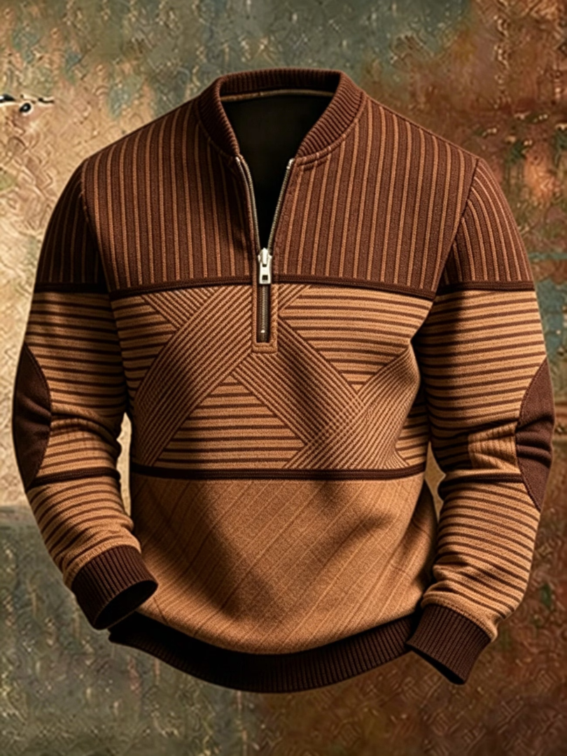 VICTOR | JERSEY ELEGANTE PARA HOMBRE CON MEDIA CREMALLERA