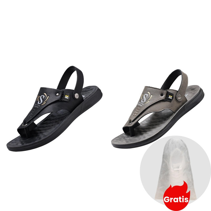 Sandalias y pantuflas convertibles 2 en 1 para hombre