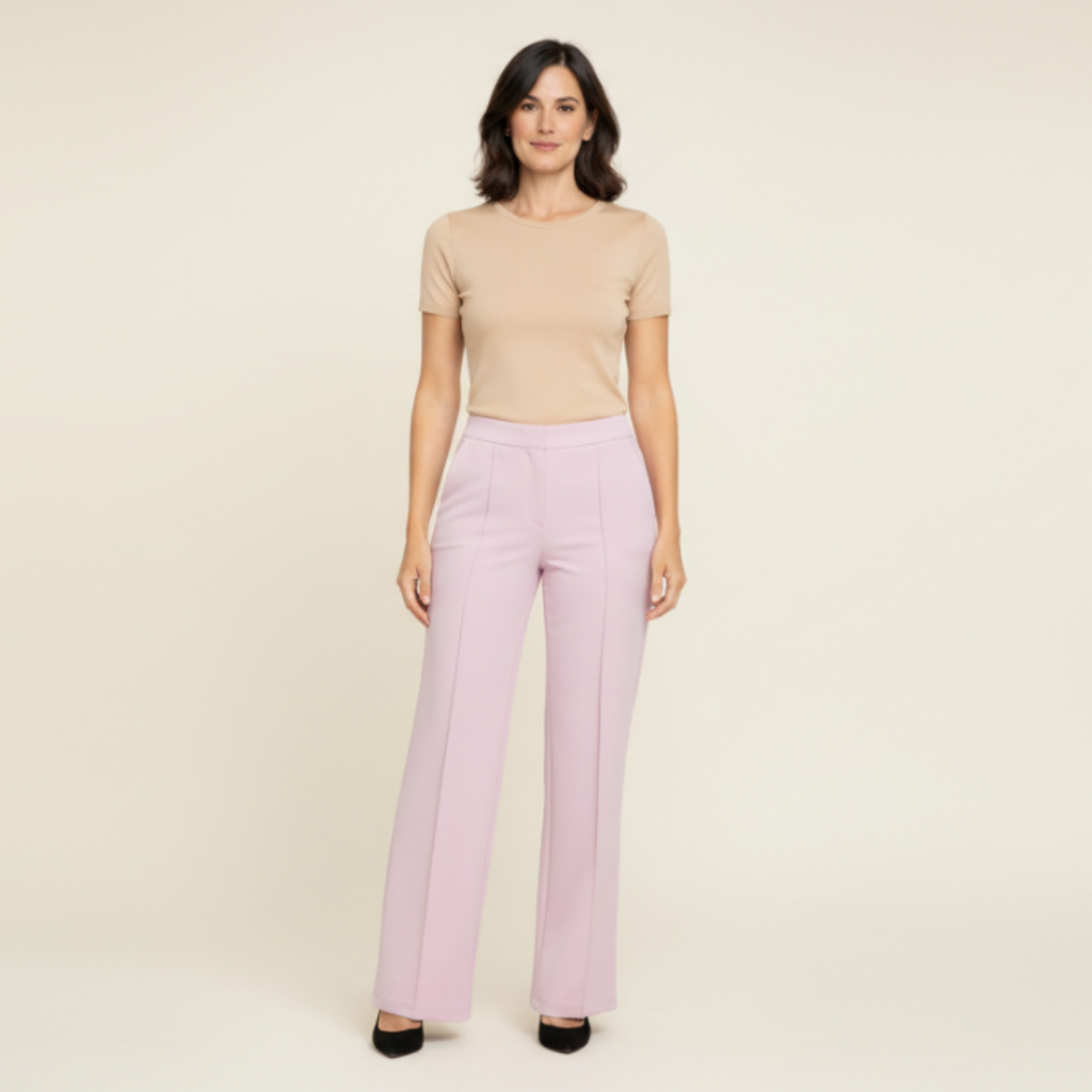 Alba – Pantalón recto de corte amplio