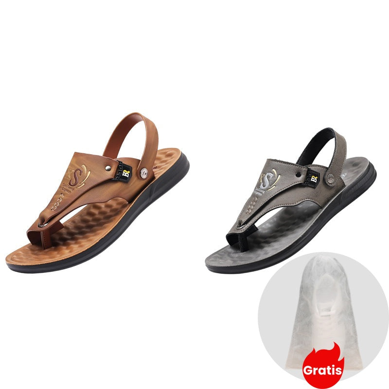Sandalias y pantuflas convertibles 2 en 1 para hombre