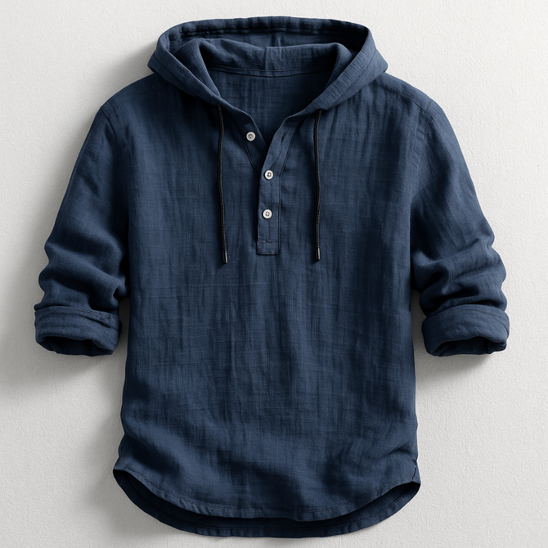 Camisa de lujo con capucha