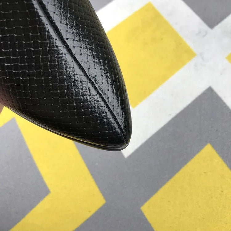 Ursula | Zapatos de mujer de moda de cuero PU con tacón alto
