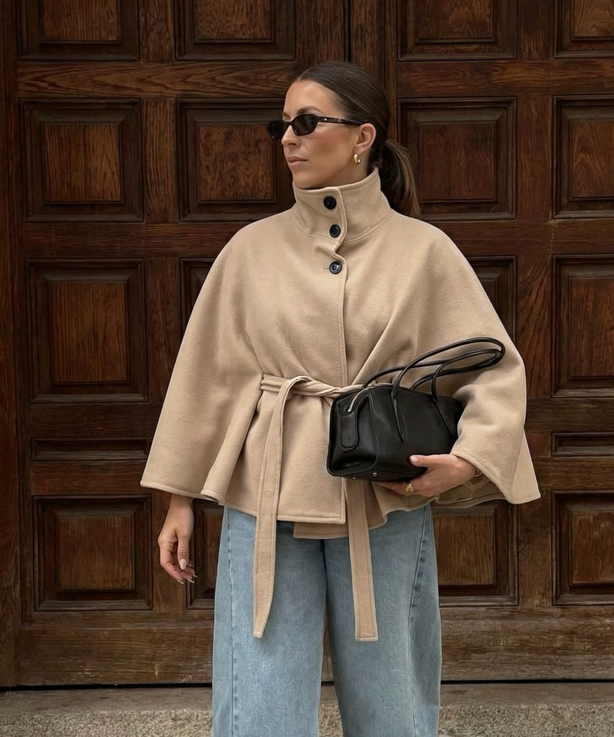 Karah | Poncho ligero para entretiempo