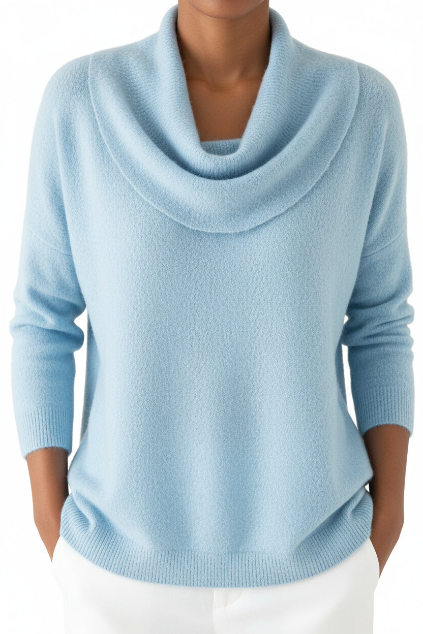 Ayla |  Jersey de cuello vuelto elegante y cómodo para mujer