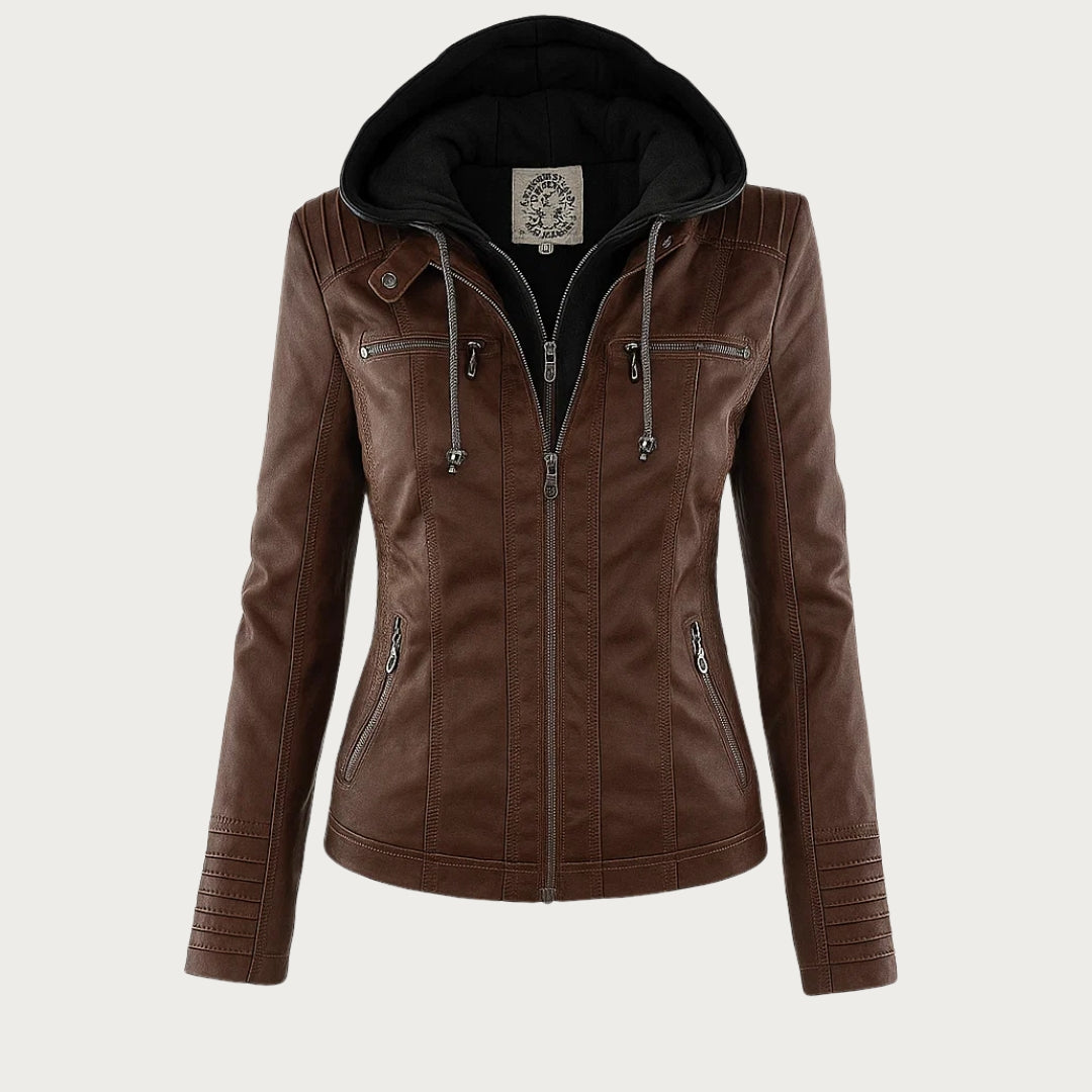 Chaqueta Flavia marrón oscuro
