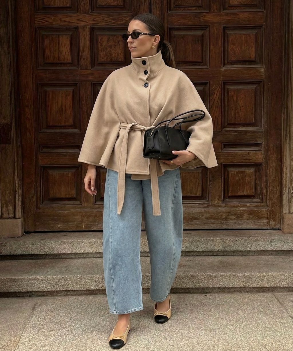 Karah | Poncho ligero para entretiempo