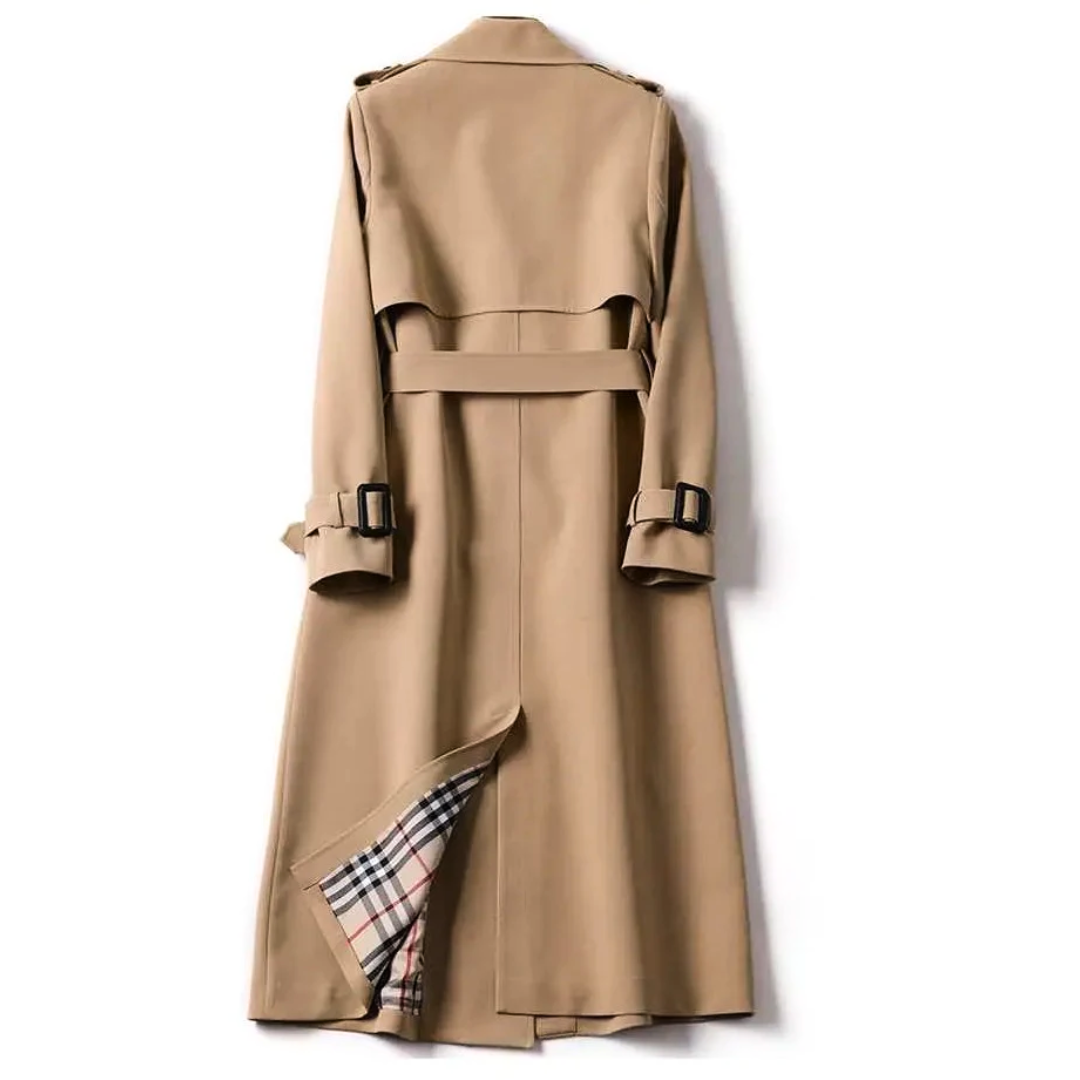 Olivia | Gabardina larga con cinturón