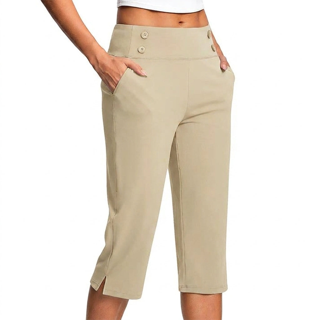 Pantalones de yoga elegantes con efecto moldeador