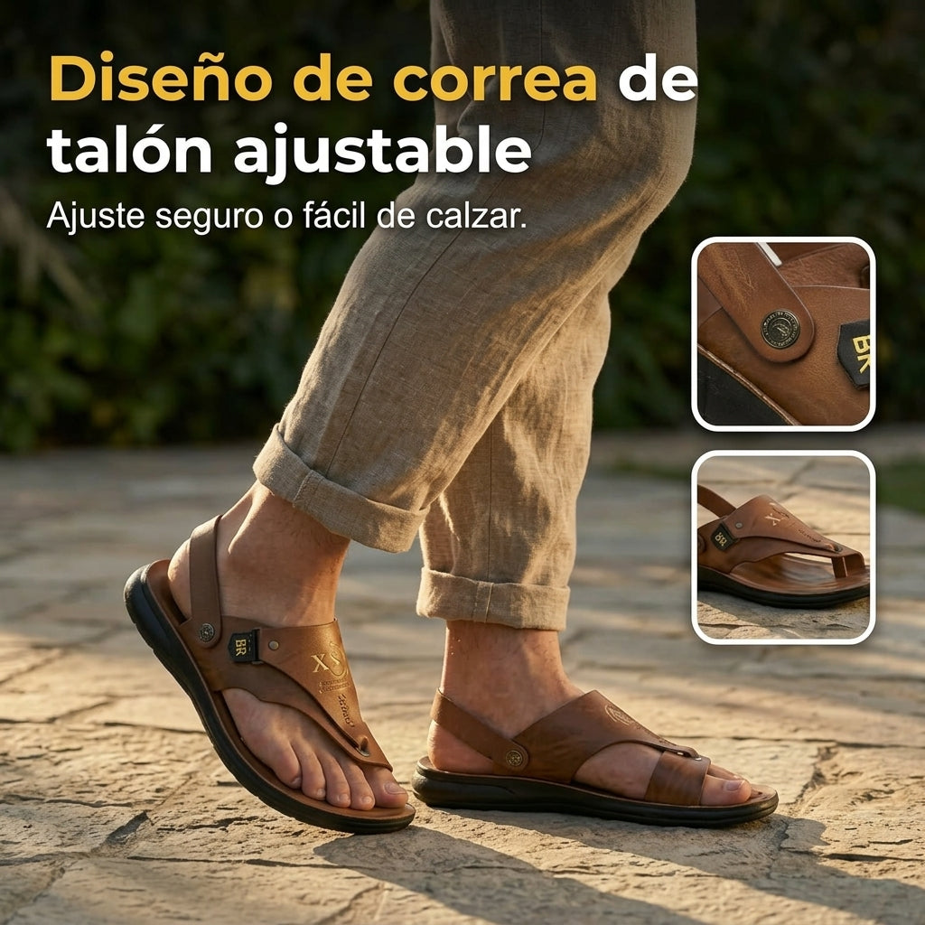Sandalias y pantuflas convertibles 2 en 1 para hombre
