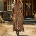 Laura - Vestido largo casual y Bohemio de Estilo Relajado