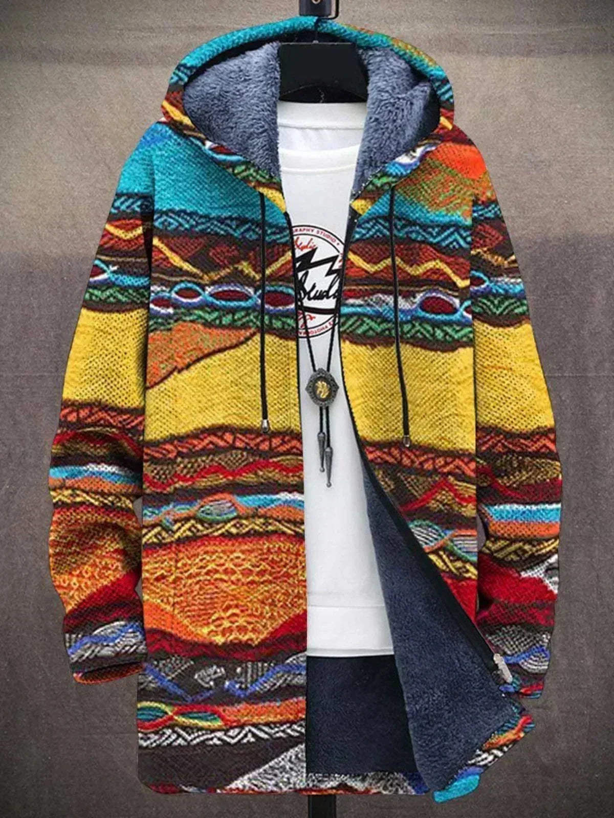 Salvatore | Abrigo boho - imagen 1