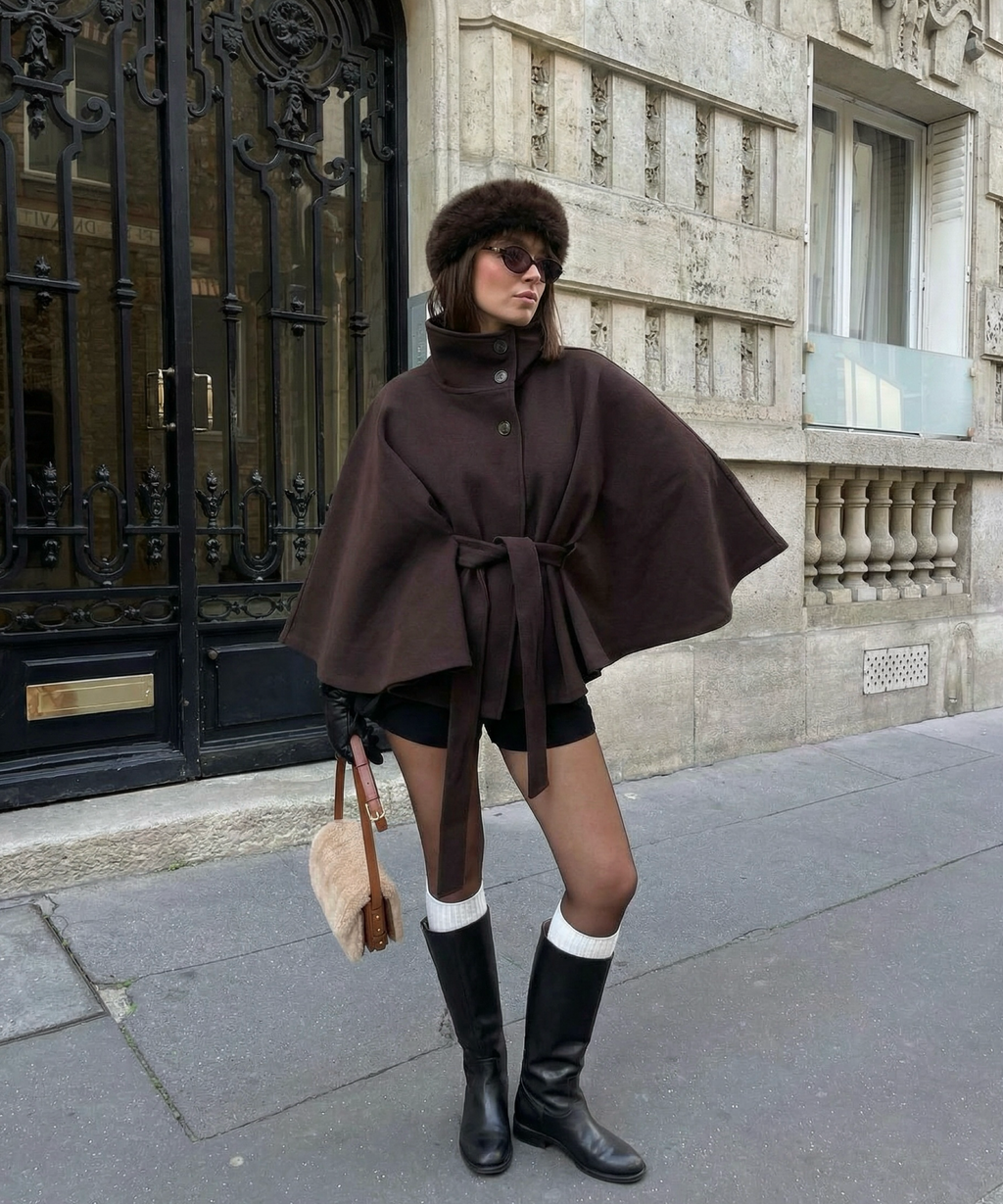 Karah | Poncho ligero para entretiempo