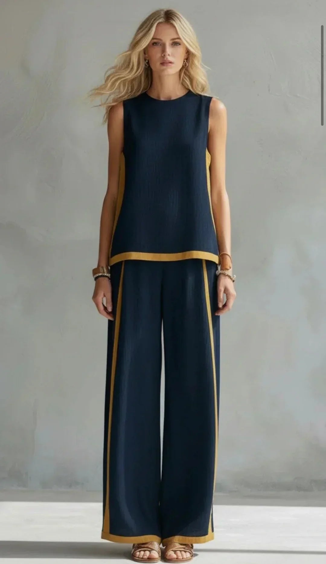 Leila | Conjunto elegante de dos piezas