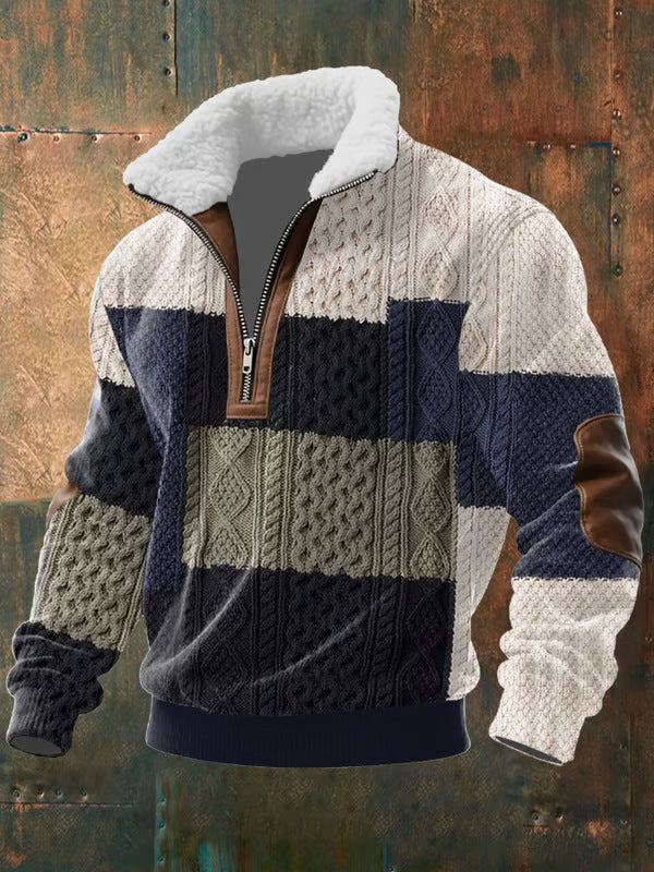 LEÓN | SUDADERA DE CREMALLERA CON FORRO