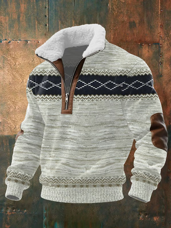 MARCO | SUDADERA CON CREMALLERA Y FORRO