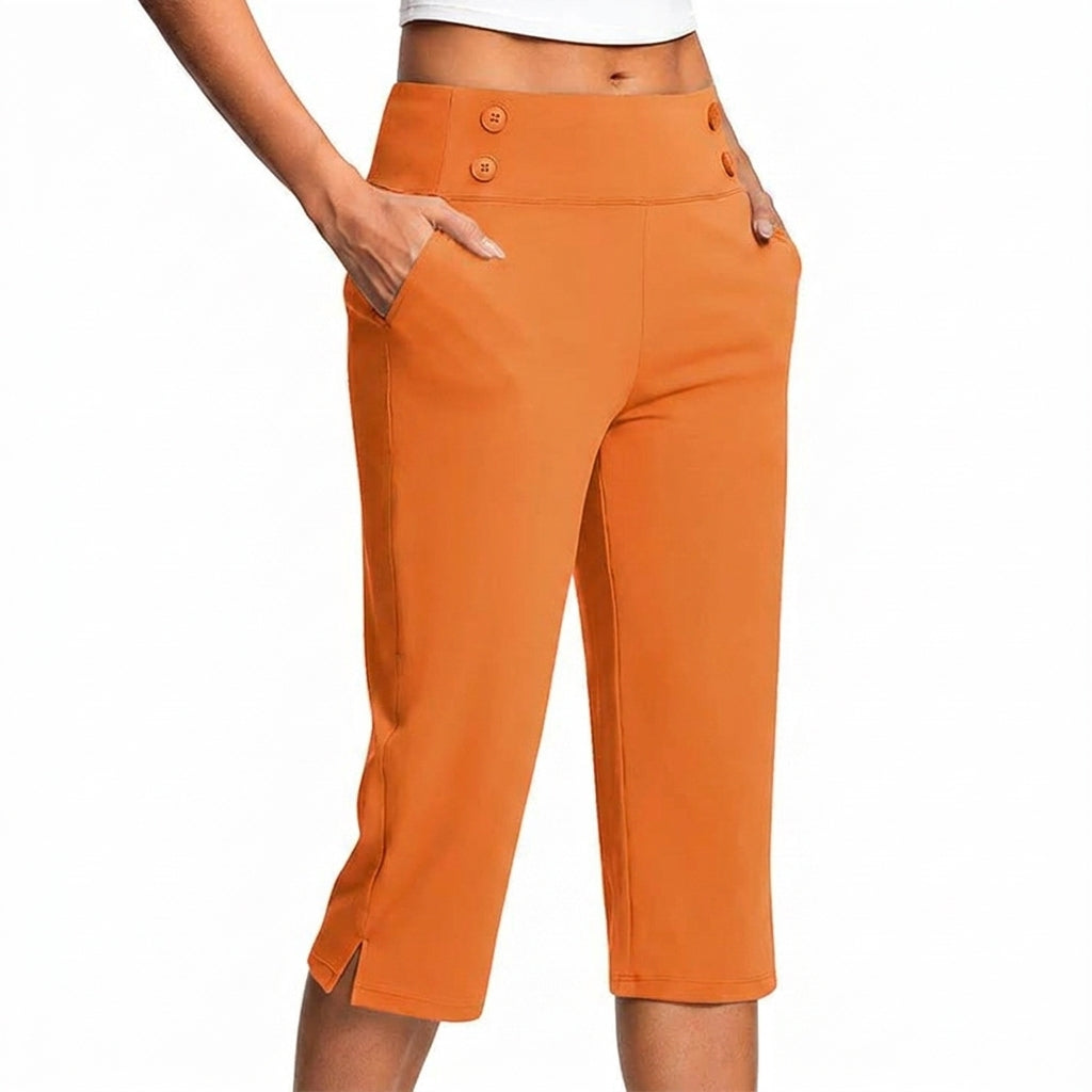 Pantalones de yoga elegantes con efecto moldeador