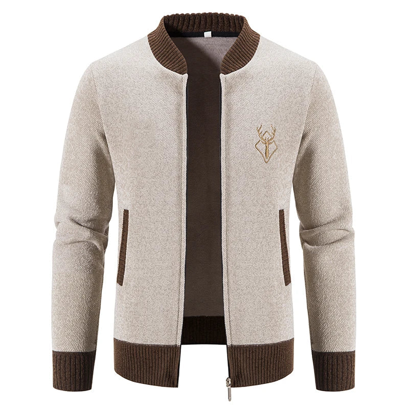 PIETER | CHAQUETA DE PUNTO SUAVE PARA HOMBRE
