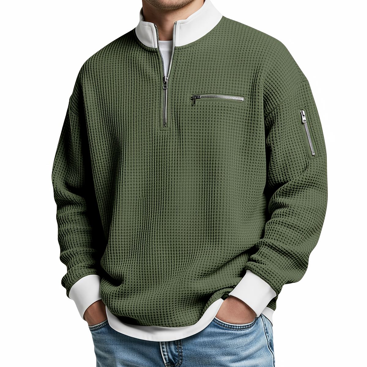DANIEL |  JERSEY GOFRE MEDIA CREMALLERA