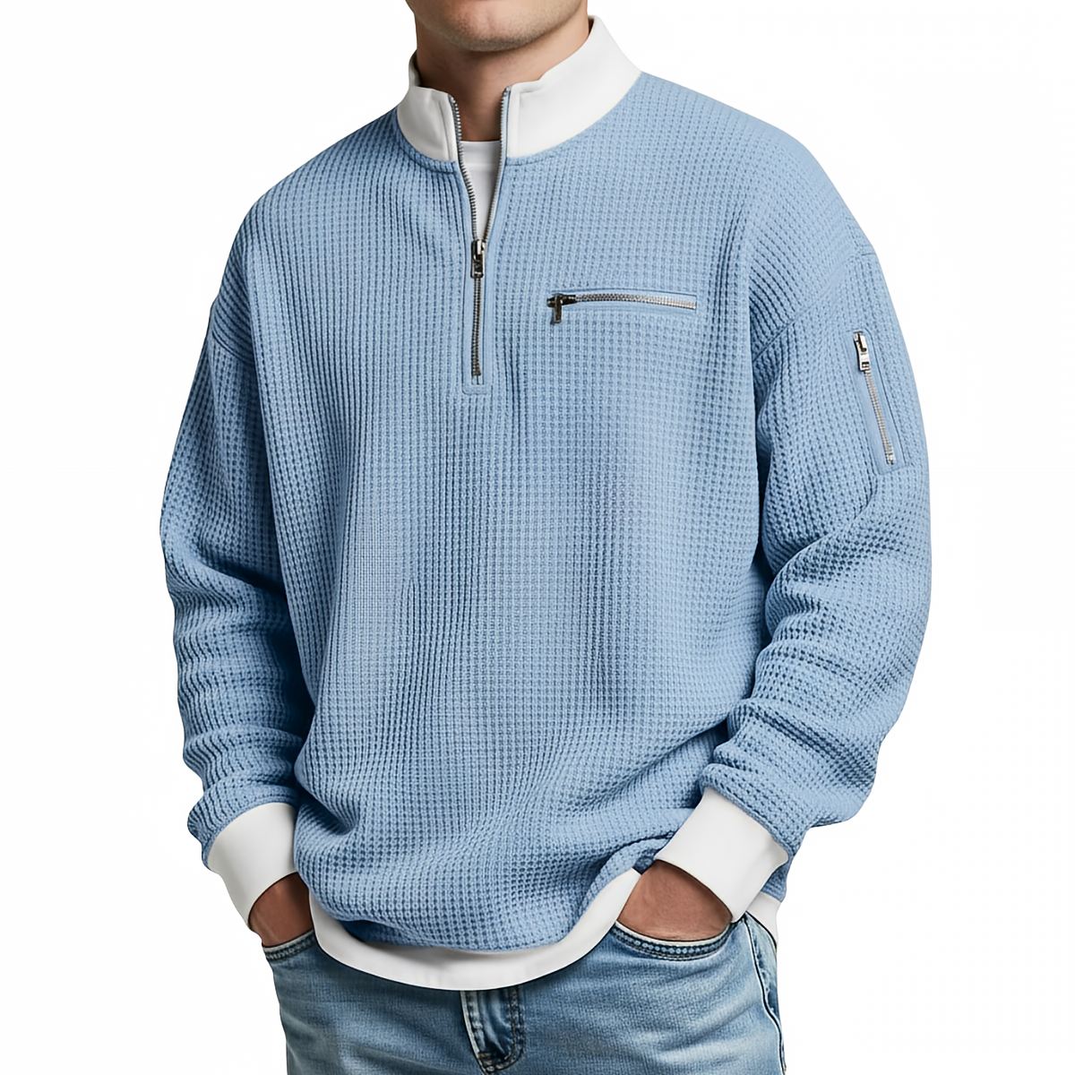 DANIEL |  JERSEY GOFRE MEDIA CREMALLERA