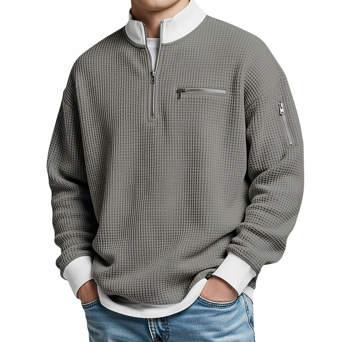 DANIEL |  JERSEY GOFRE MEDIA CREMALLERA