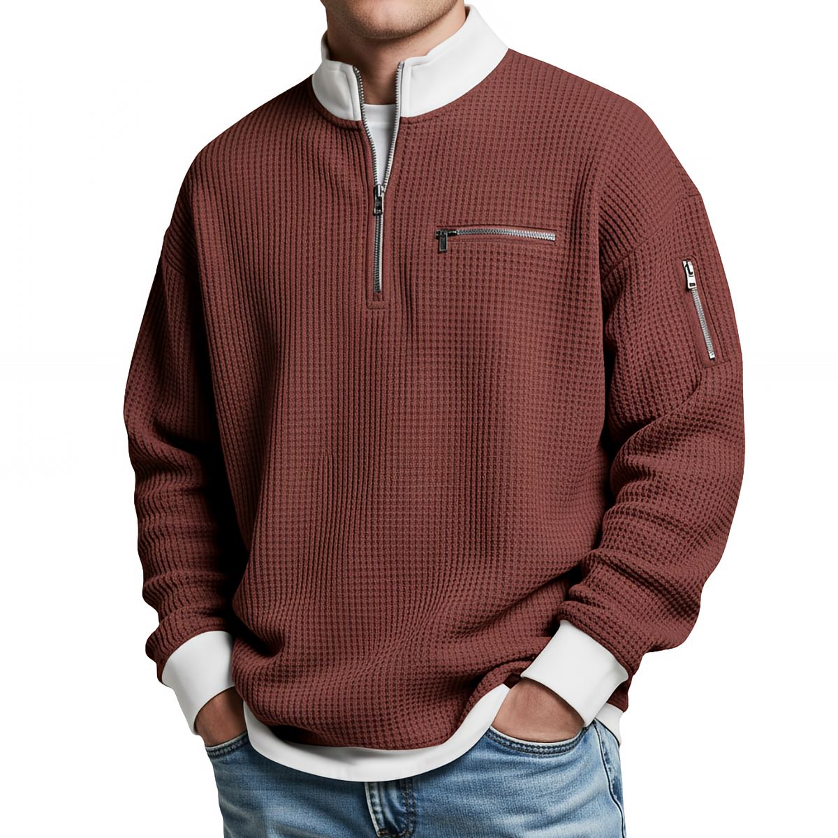 DANIEL |  JERSEY GOFRE MEDIA CREMALLERA