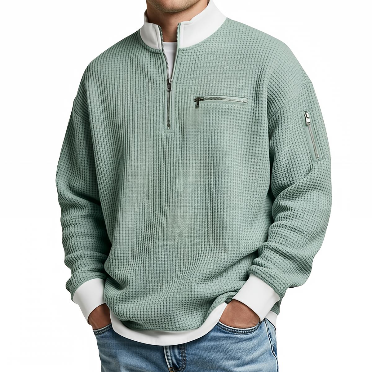 DANIEL |  JERSEY GOFRE MEDIA CREMALLERA