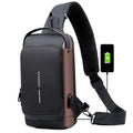 Héctor | Bolsa de deporte- bandolera con función de carga USB