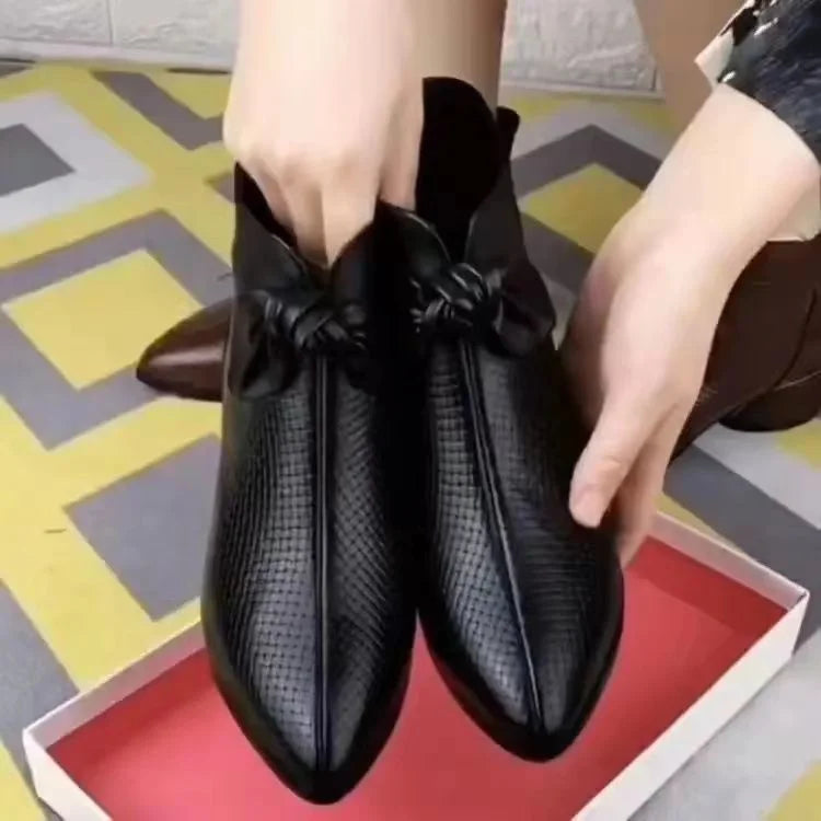 Ursula | Zapatos de mujer de moda de cuero PU con tacón alto