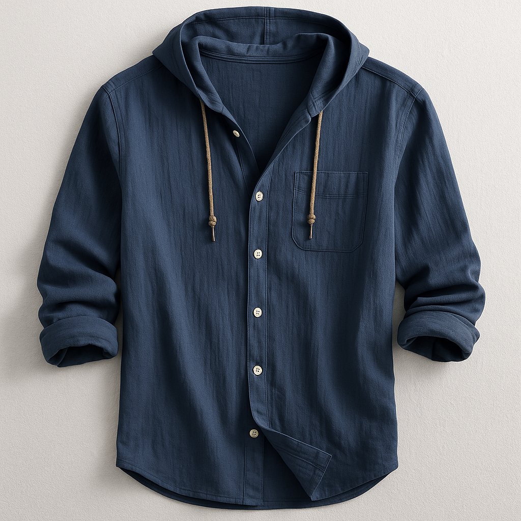 Camisa de lujo con capucha