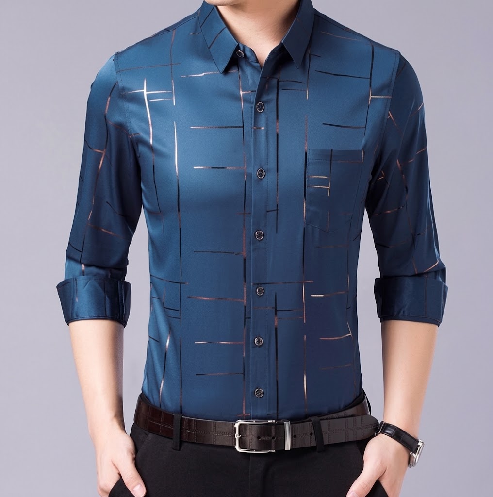 Dario | Camisa ligera sin plancha para hombre | Elegancia y comodidad sin esfuerzo ✨