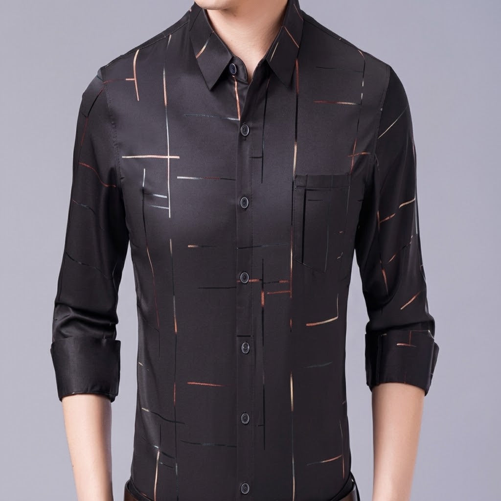 Dario | Camisa ligera sin plancha para hombre | Elegancia y comodidad sin esfuerzo ✨