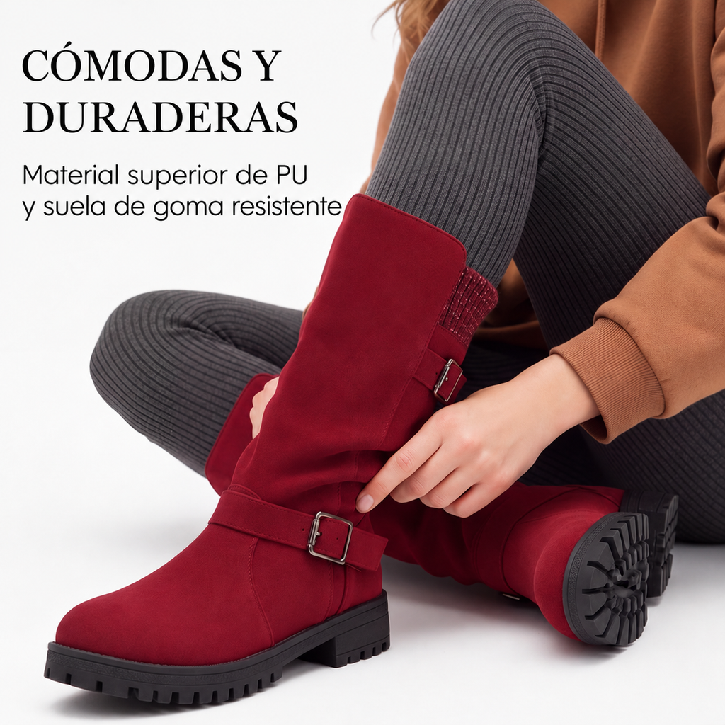 Botas de caña media holgadas para mujer — imagen 14