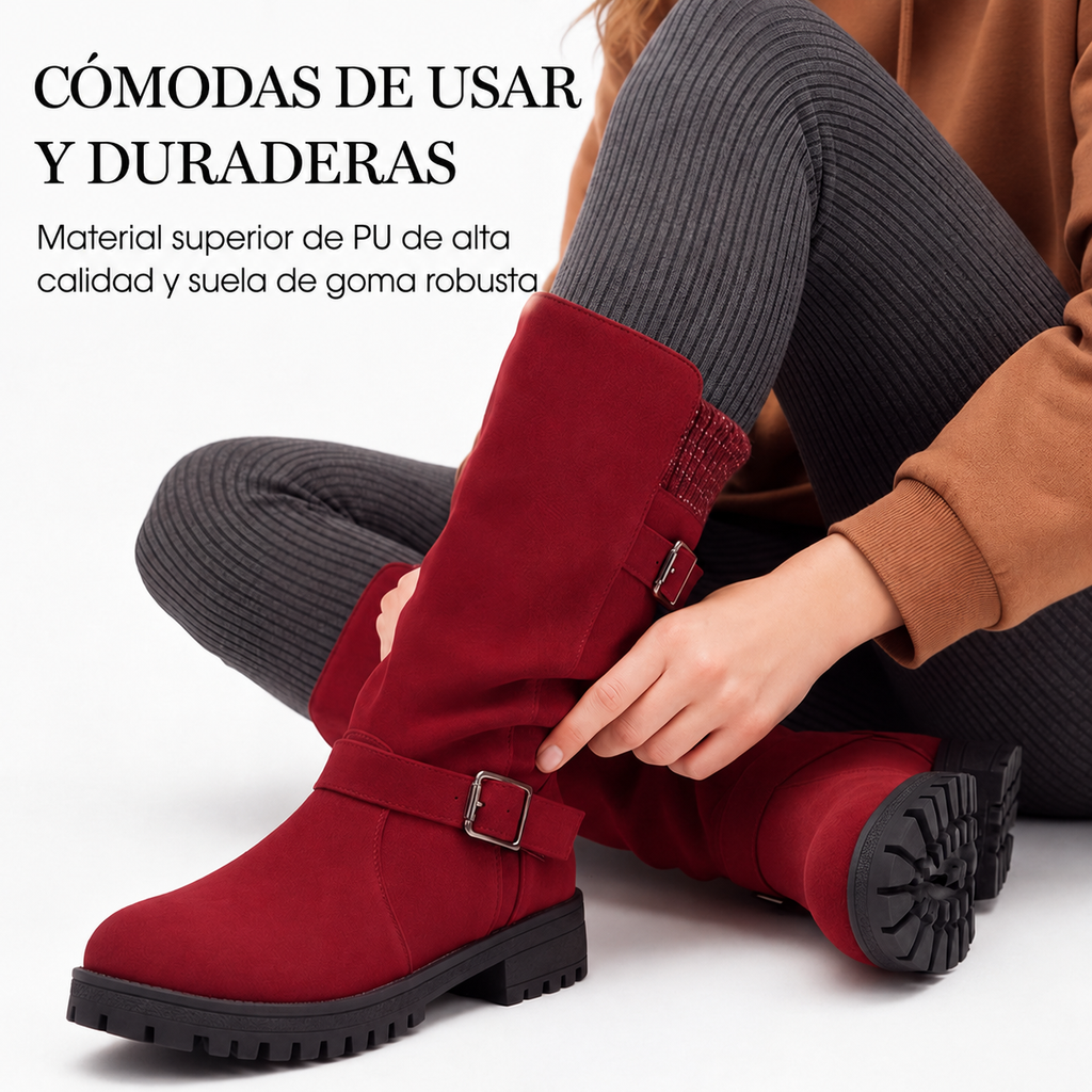 Botas de caña media holgadas para mujer — imagen 7