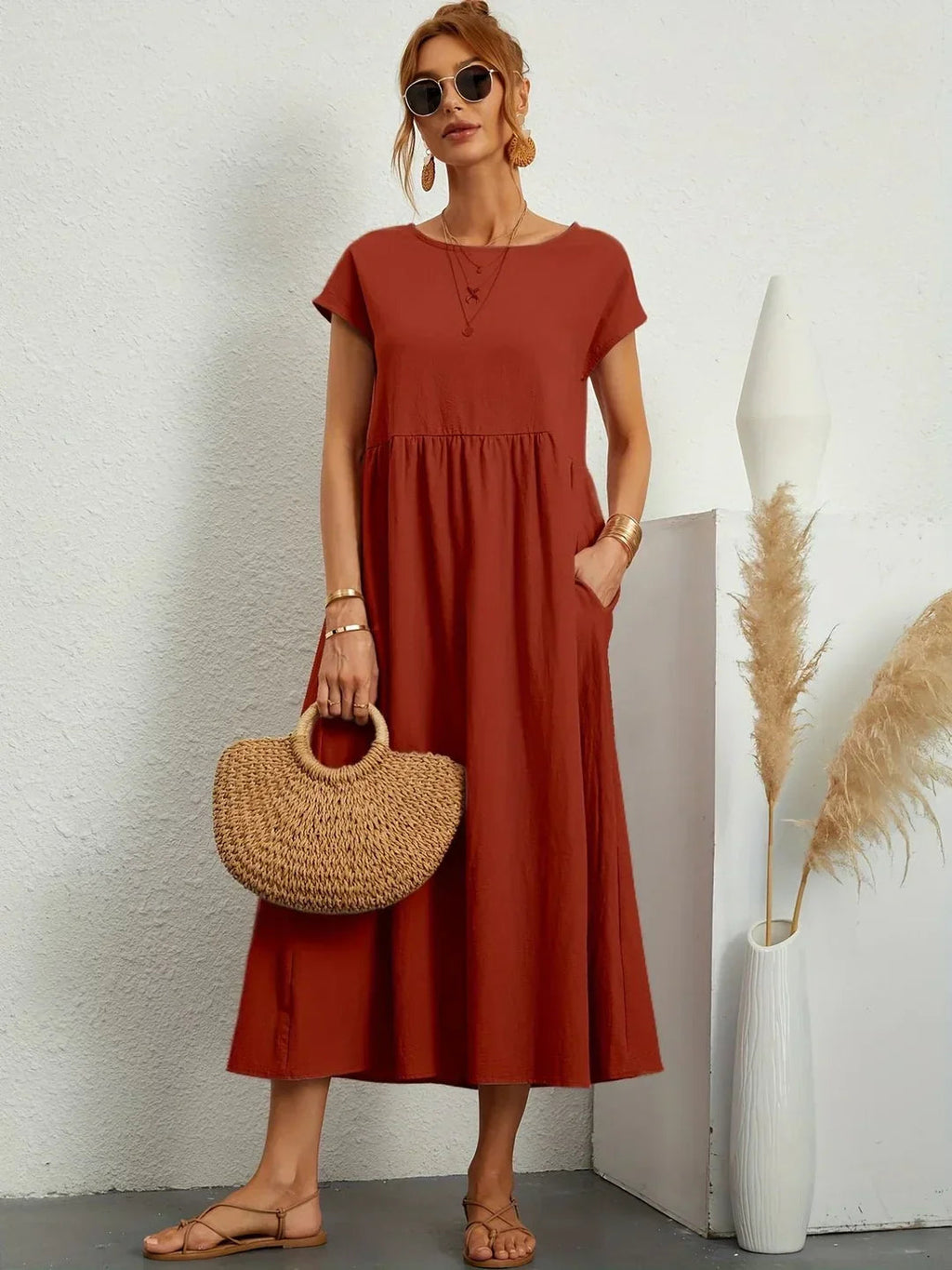 Vestido midi Gabrielle - imagen 10