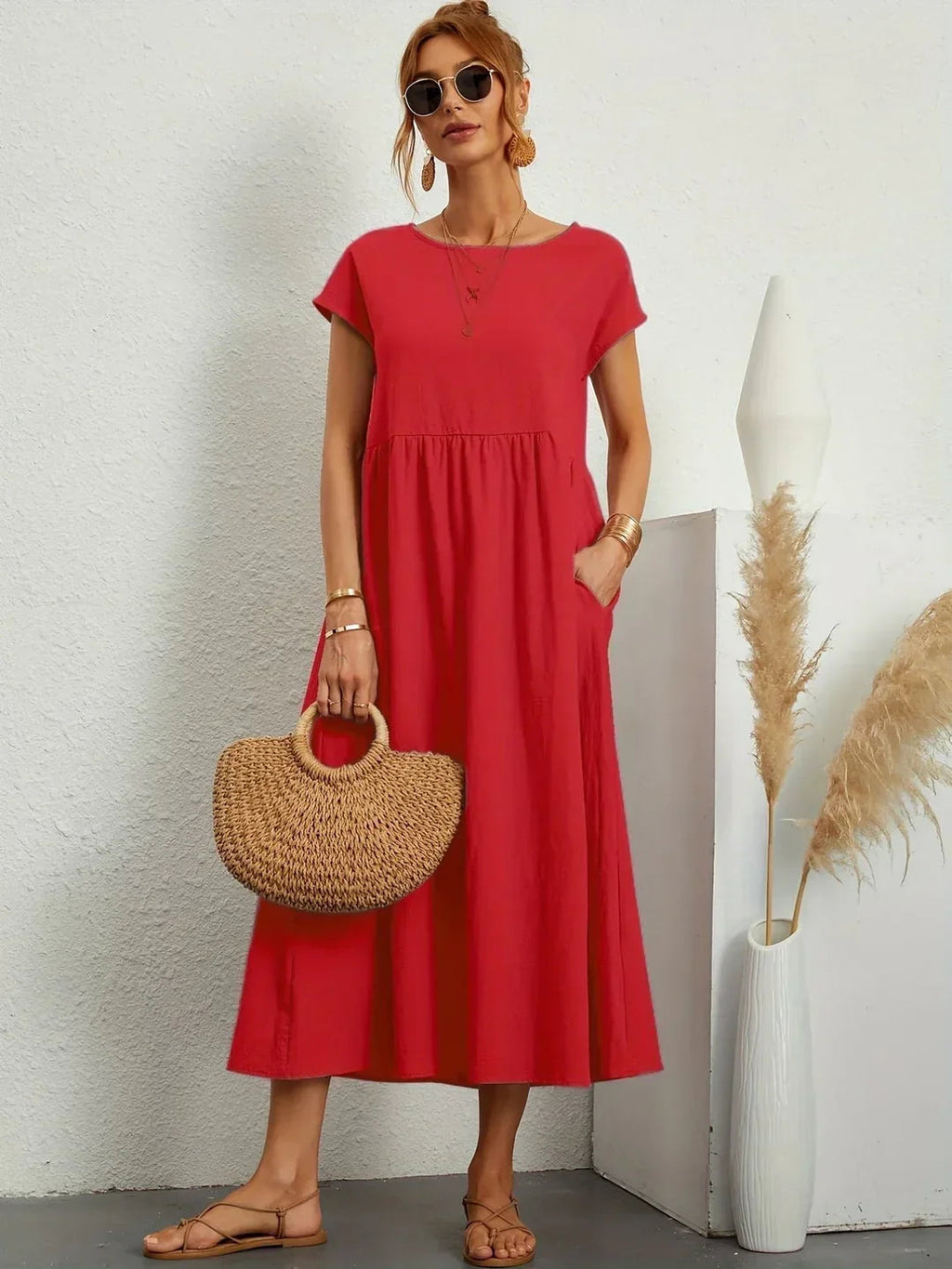 Vestido midi Gabrielle - imagen 25