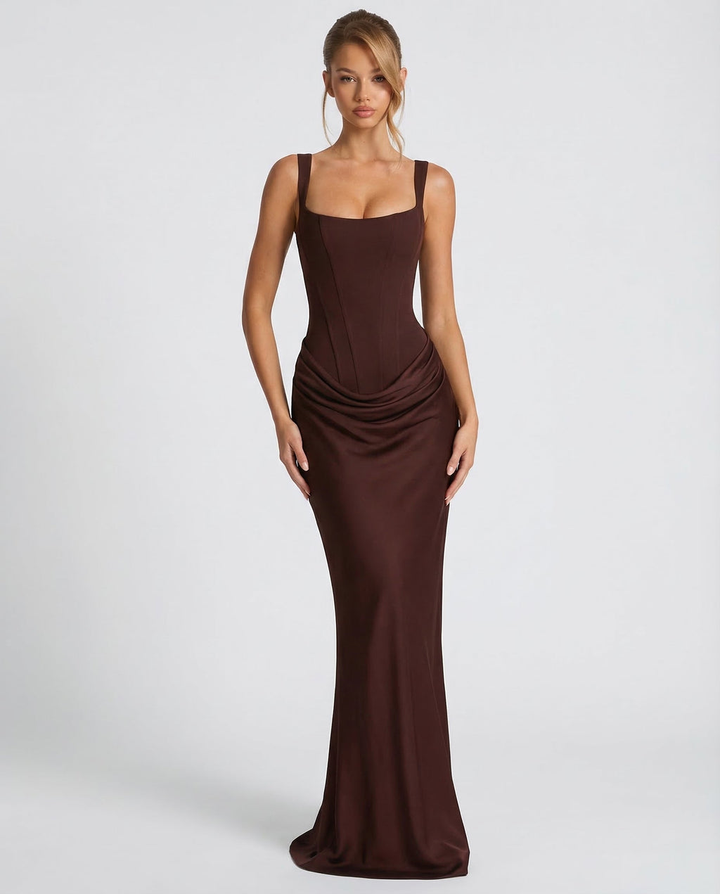 SOFÍA | VESTIDO MAXI RELOJ DE ARENA