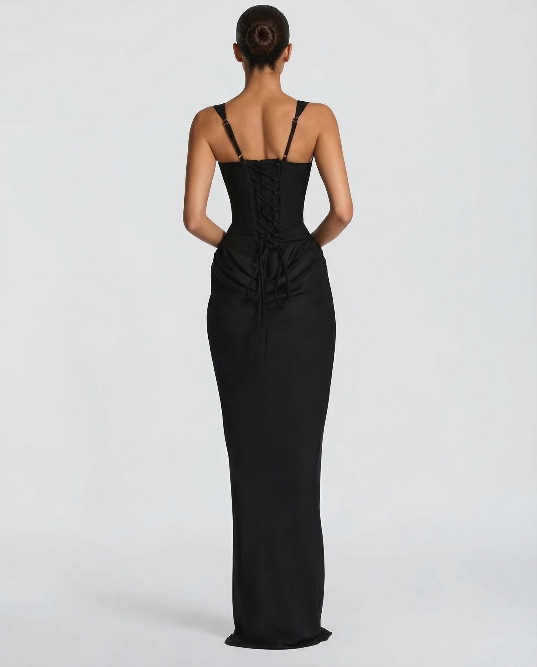 SOFÍA | VESTIDO MAXI RELOJ DE ARENA