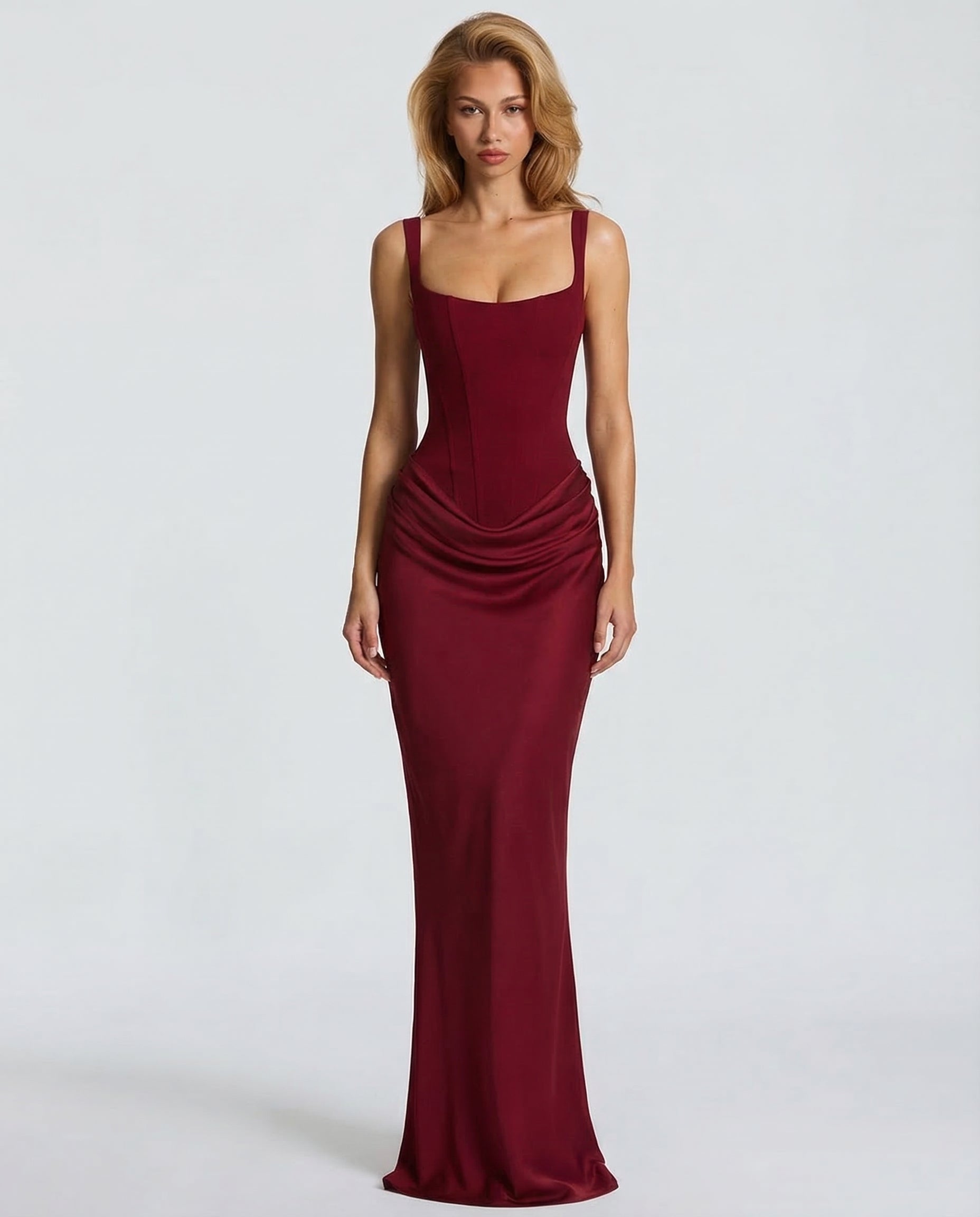 SOFÍA | VESTIDO MAXI RELOJ DE ARENA