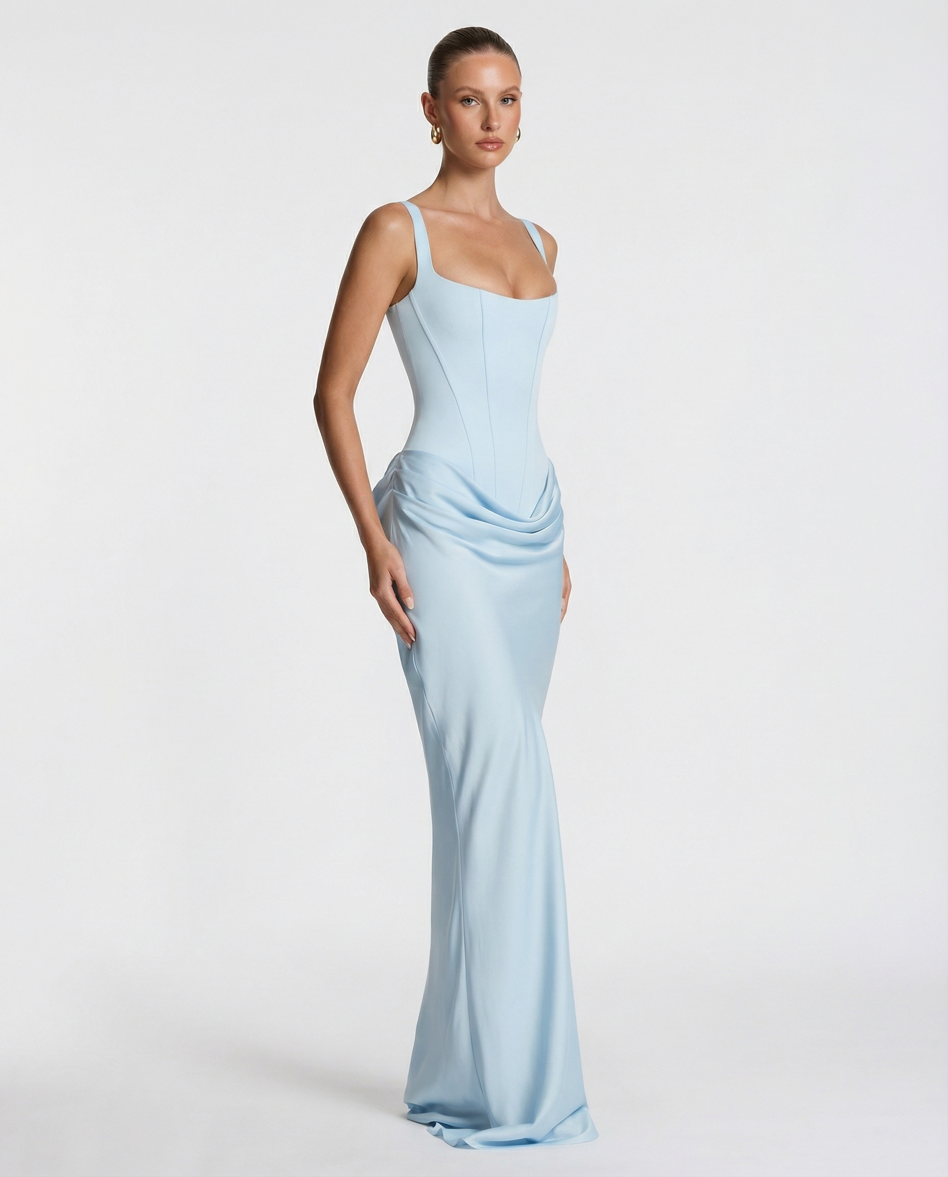 SOFÍA | VESTIDO MAXI RELOJ DE ARENA